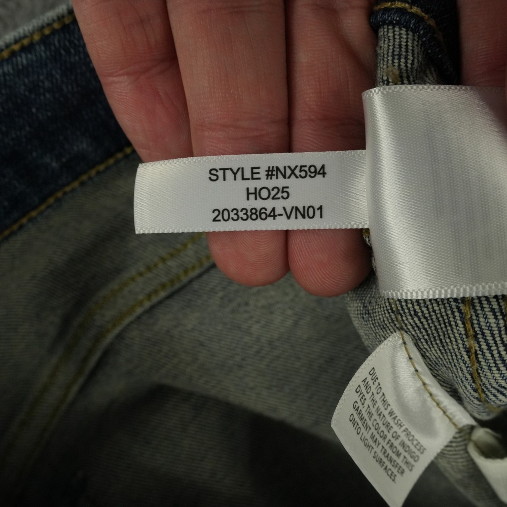 Madewell The Pencil Jean Womens 29(31x29.5) Blue High Rise Slim Straight - Picture 15 of 16